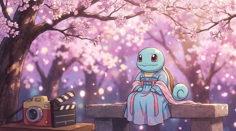 媚黑传媒樱花季短片